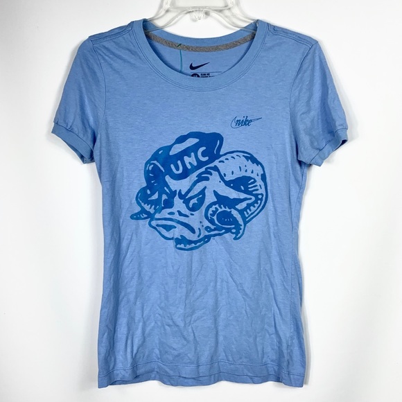 Champion Tops - Champion | UNC Velvet Ram Logo Tee Shirt